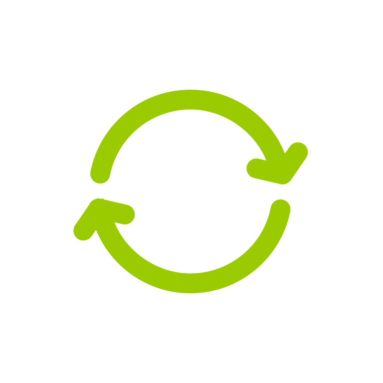 "पुन: उपयोग करें" के लिए आइकन