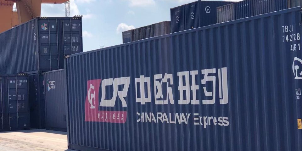 Rail freight in China