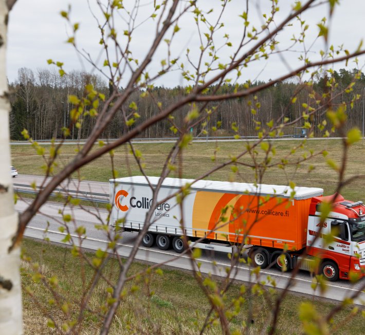Truck in Finland